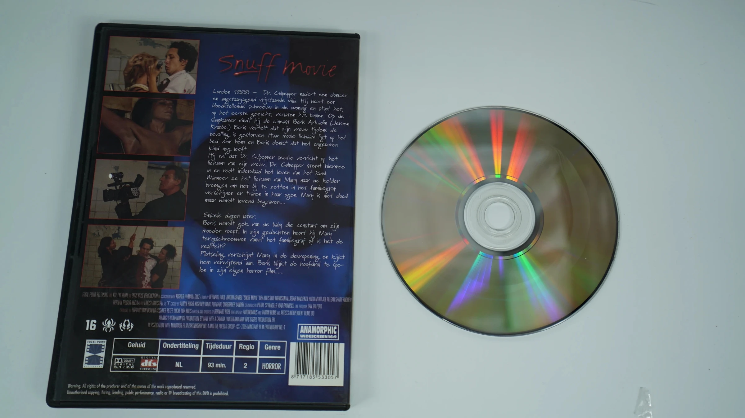Película Snuff (DVD, Región 2 PAL) – photo 2